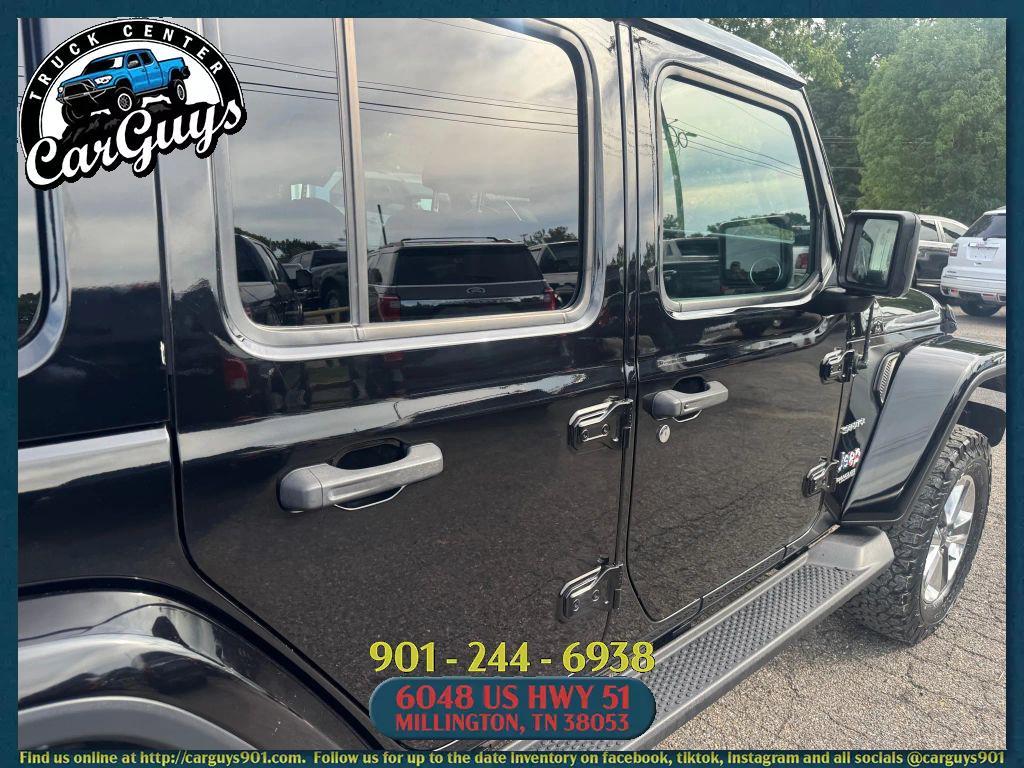 used 2020 Jeep Wrangler Unlimited car, priced at $27,999
