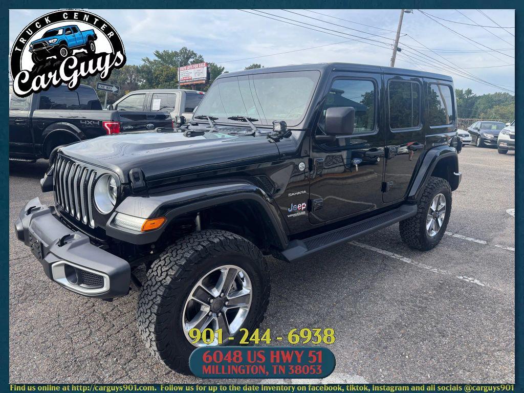 used 2020 Jeep Wrangler Unlimited car, priced at $27,999