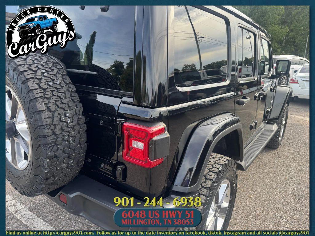 used 2020 Jeep Wrangler Unlimited car, priced at $27,999