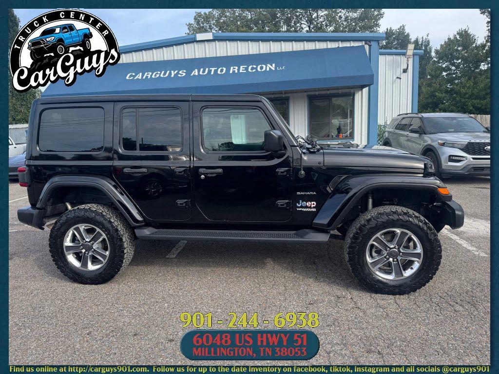 used 2020 Jeep Wrangler Unlimited car, priced at $27,999