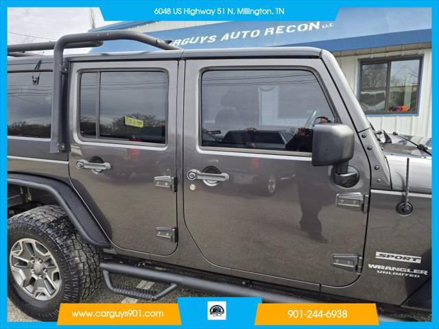 used 2017 Jeep Wrangler Unlimited car, priced at $20,499