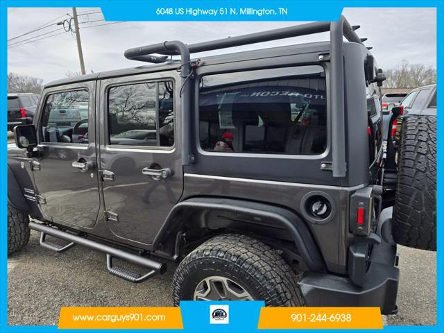 used 2017 Jeep Wrangler Unlimited car, priced at $20,499