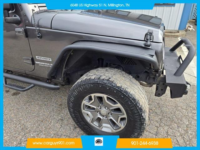 used 2017 Jeep Wrangler Unlimited car, priced at $20,499