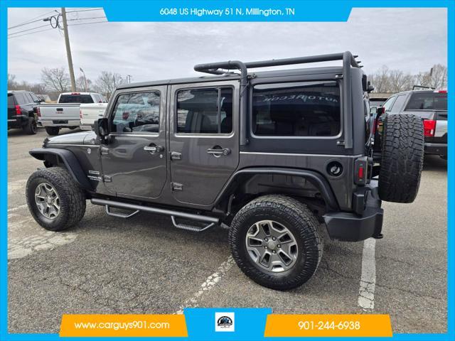 used 2017 Jeep Wrangler Unlimited car, priced at $20,499
