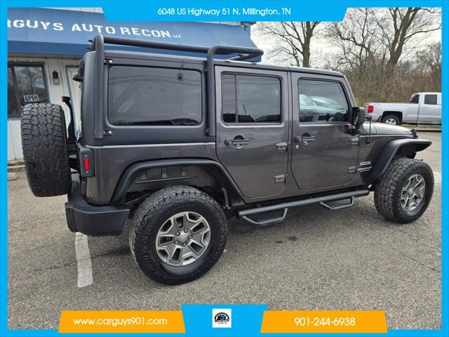 used 2017 Jeep Wrangler Unlimited car, priced at $20,499