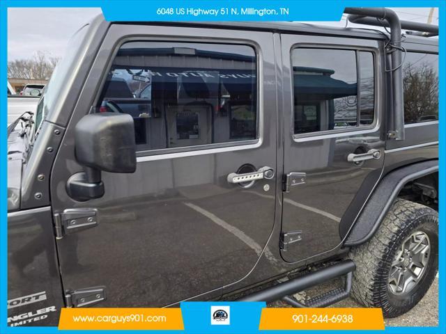 used 2017 Jeep Wrangler Unlimited car, priced at $20,499