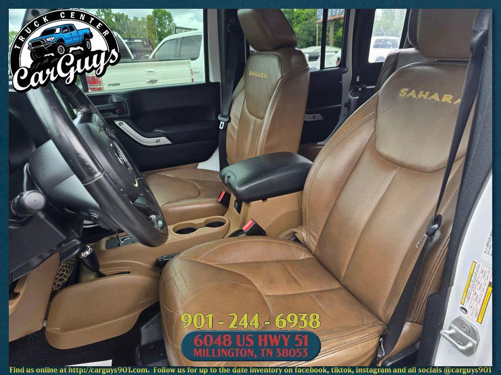 used 2014 Jeep Wrangler Unlimited car, priced at $17,999