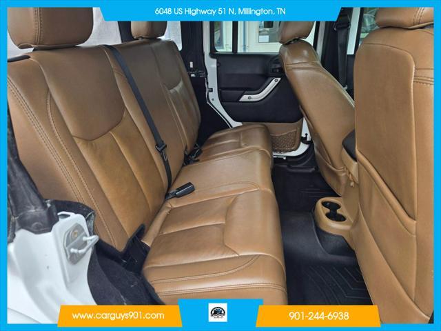used 2014 Jeep Wrangler Unlimited car, priced at $19,349
