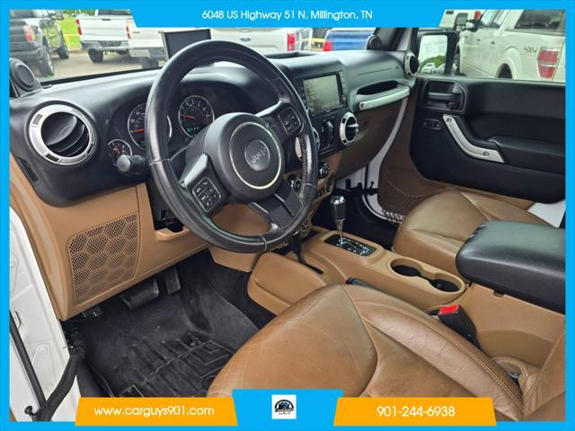 used 2014 Jeep Wrangler Unlimited car, priced at $19,349