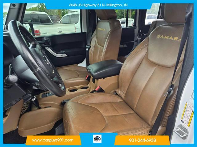 used 2014 Jeep Wrangler Unlimited car, priced at $19,349
