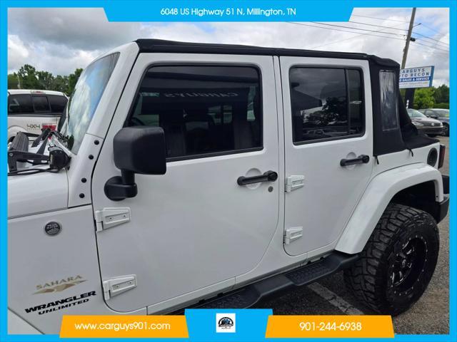 used 2014 Jeep Wrangler Unlimited car, priced at $19,349