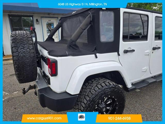 used 2014 Jeep Wrangler Unlimited car, priced at $19,349