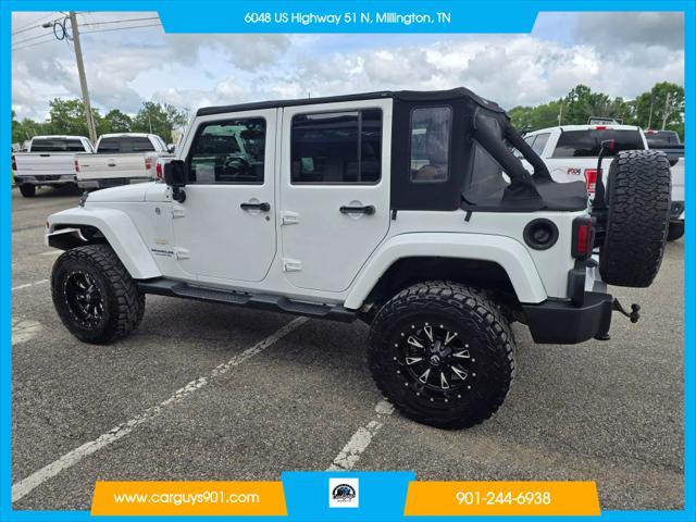 used 2014 Jeep Wrangler Unlimited car, priced at $19,349