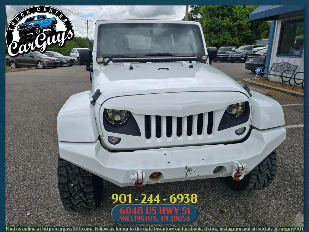 used 2014 Jeep Wrangler Unlimited car, priced at $17,999