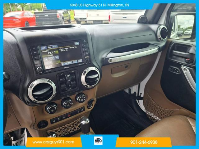 used 2014 Jeep Wrangler Unlimited car, priced at $19,349