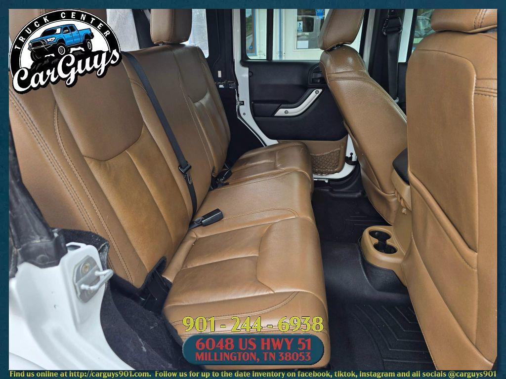 used 2014 Jeep Wrangler Unlimited car, priced at $17,999