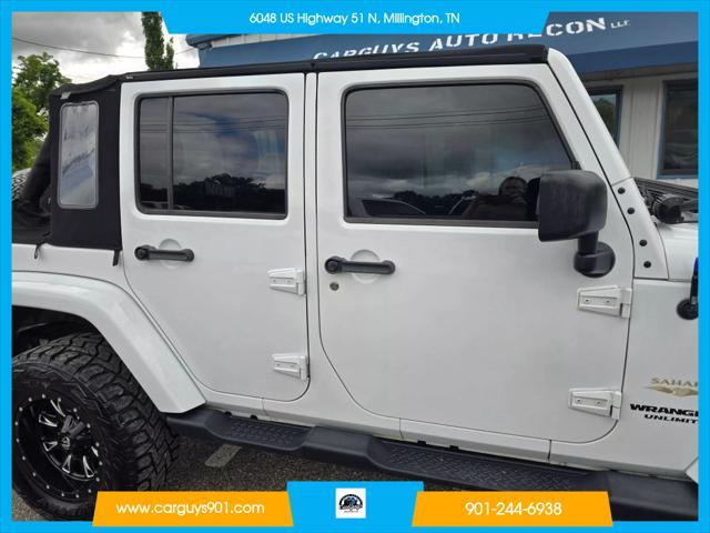 used 2014 Jeep Wrangler Unlimited car, priced at $19,349