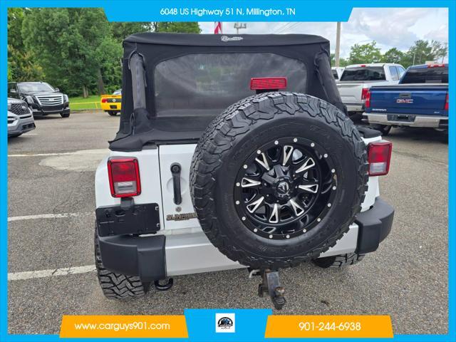 used 2014 Jeep Wrangler Unlimited car, priced at $19,349