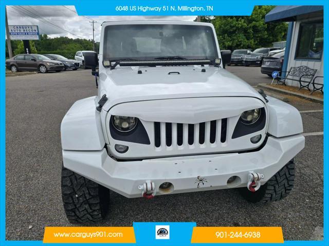 used 2014 Jeep Wrangler Unlimited car, priced at $19,349