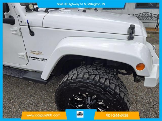 used 2014 Jeep Wrangler Unlimited car, priced at $19,349