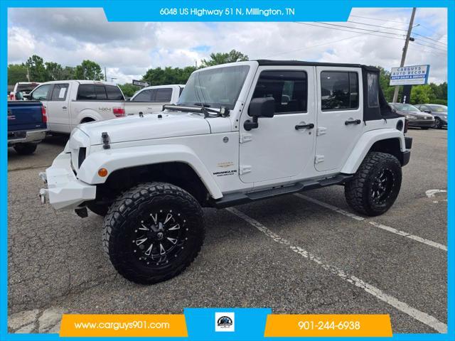 used 2014 Jeep Wrangler Unlimited car, priced at $19,349