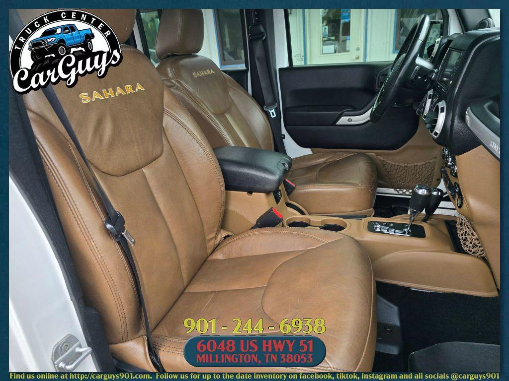 used 2014 Jeep Wrangler Unlimited car, priced at $17,999