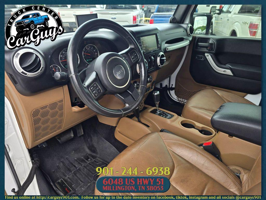 used 2014 Jeep Wrangler Unlimited car, priced at $17,999