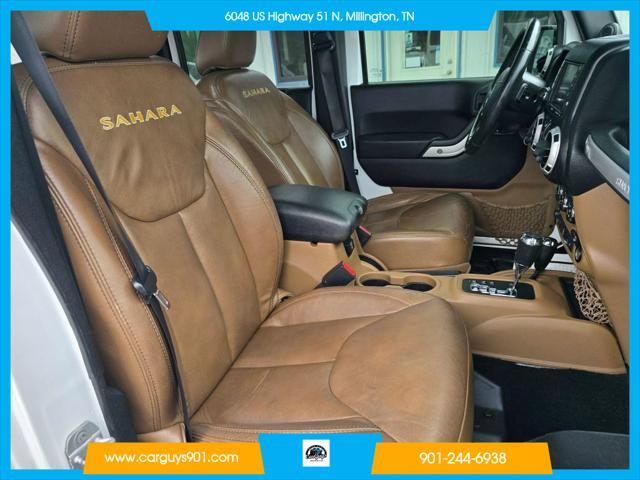 used 2014 Jeep Wrangler Unlimited car, priced at $19,349