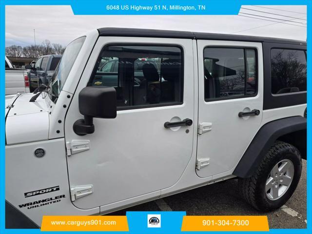 used 2013 Jeep Wrangler Unlimited car, priced at $13,999