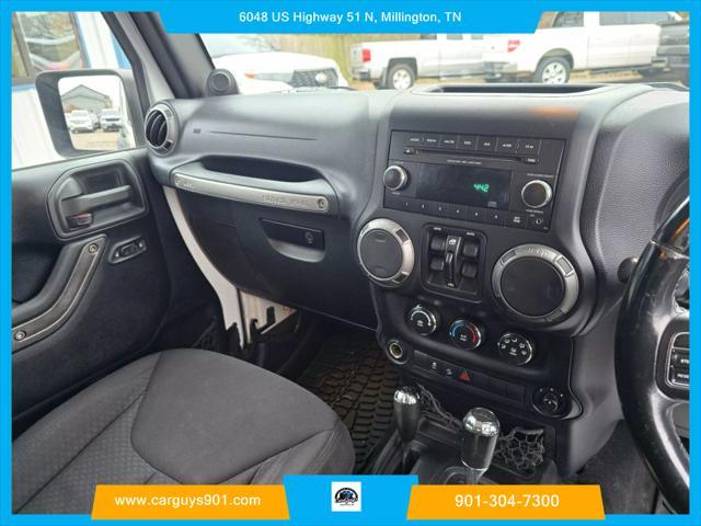 used 2013 Jeep Wrangler Unlimited car, priced at $13,999