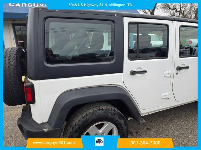 used 2013 Jeep Wrangler Unlimited car, priced at $13,999