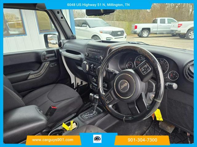 used 2013 Jeep Wrangler Unlimited car, priced at $13,999