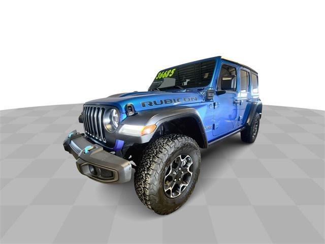 used 2022 Jeep Wrangler Unlimited 4xe car, priced at $34,720