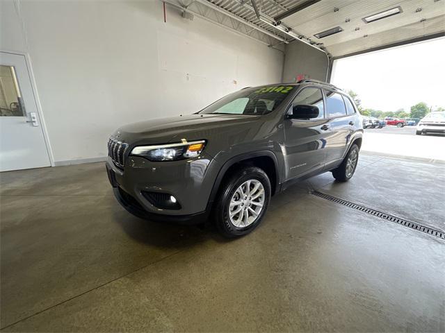 used 2022 Jeep Cherokee car, priced at $23,000