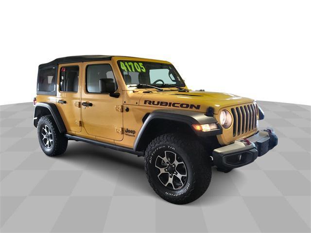 used 2021 Jeep Wrangler Unlimited car, priced at $39,191