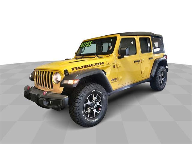 used 2021 Jeep Wrangler Unlimited car, priced at $39,191