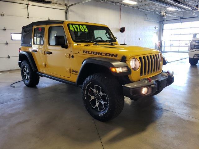 used 2021 Jeep Wrangler Unlimited car, priced at $41,053