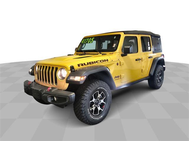 used 2021 Jeep Wrangler Unlimited car, priced at $39,191