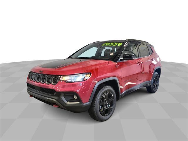 used 2023 Jeep Compass car, priced at $27,409