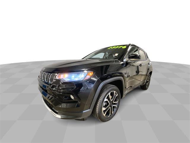 used 2022 Jeep Compass car, priced at $23,443