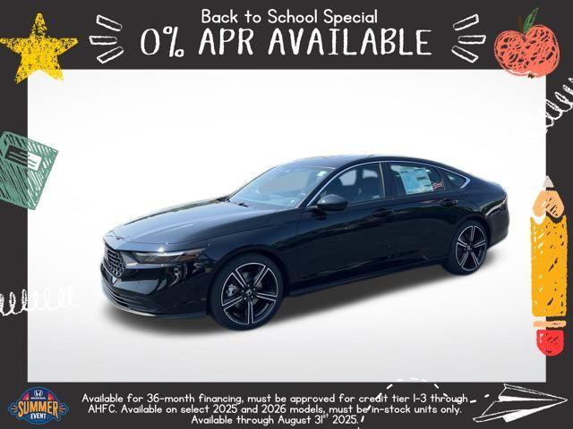 new 2025 Honda Accord Hybrid car, priced at $34,305