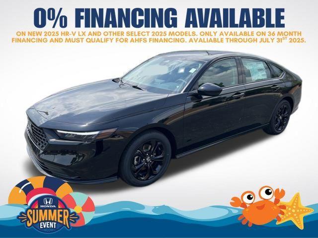 new 2025 Honda Accord car, priced at $30,373