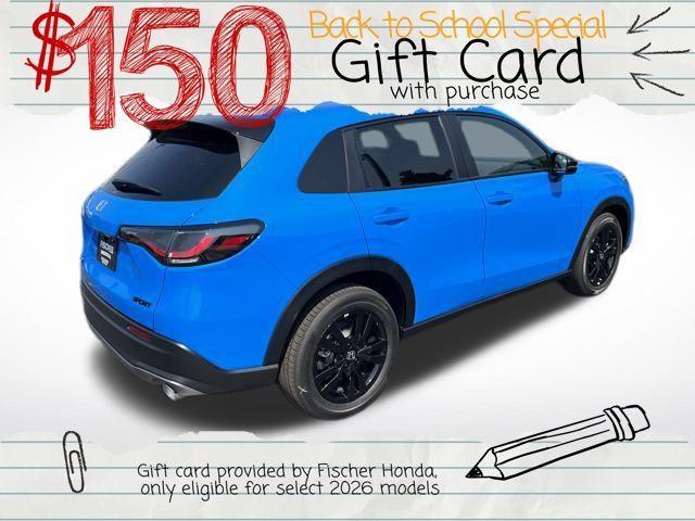 new 2026 Honda HR-V car, priced at $30,042