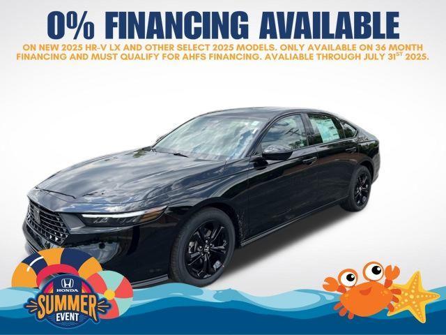 new 2025 Honda Accord car, priced at $30,960