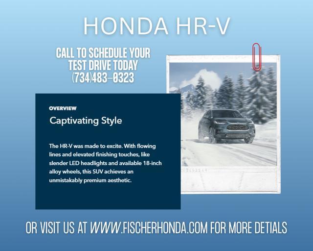 new 2026 Honda HR-V car, priced at $29,605