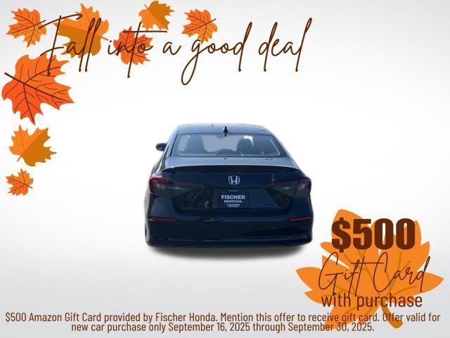 new 2026 Honda Civic Hybrid car, priced at $30,490