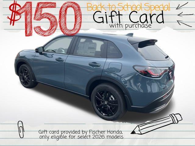 new 2026 Honda HR-V car, priced at $30,850