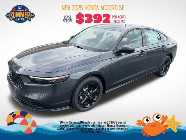 new 2025 Honda Accord car, priced at $30,373