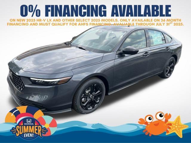new 2025 Honda Accord car, priced at $30,373