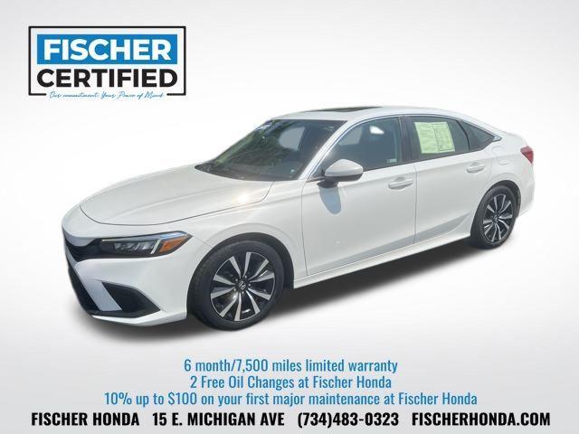 used 2022 Honda Civic car, priced at $22,595